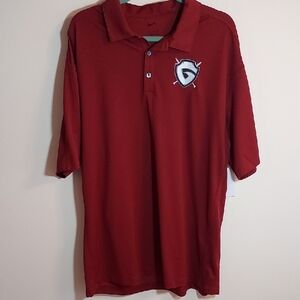 Nike Men's Burgundy Golf Polo Shirt Nwt! Size XXL